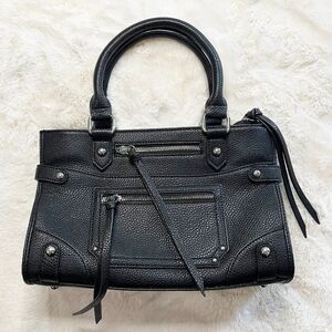 Charming Charlie Black Satchel Bag